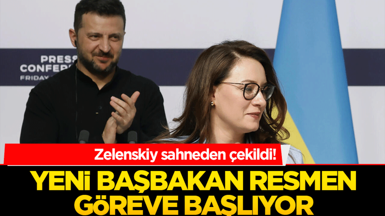 Zelenskiy sahneden çekildi! Yeni başbakan resmen göreve başlıyor