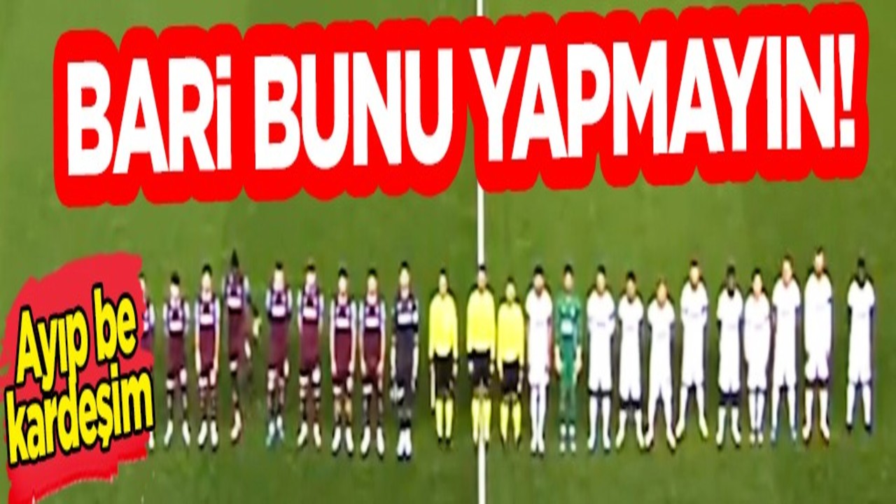 Ziraat Türkiye Kupası maçında İstiklal Marşı gerginliği