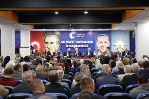 AK Parti Gaziantep Teşkilatı ekim ayı danışma meclisinde bir araya geldi