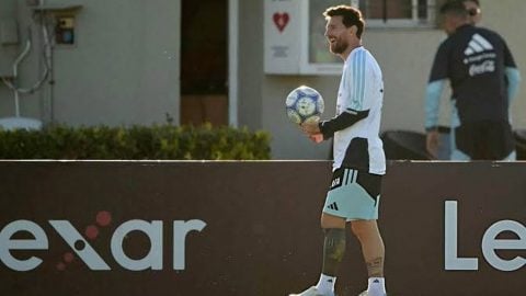 Arjantin Milli Takımı’yla son antrenmanına çıktı! Messi için bir devrin sonu