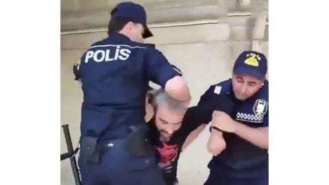 Azerbaycanlı kadın dayanamayıp cevabı yapıştırdı! Coğrafya farklı zulüm aynı