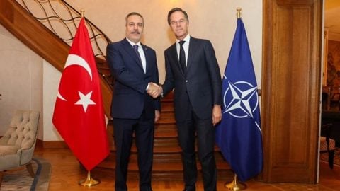 Bakan Fidan NATO Genel Sekreteri Rutte ile görüştü