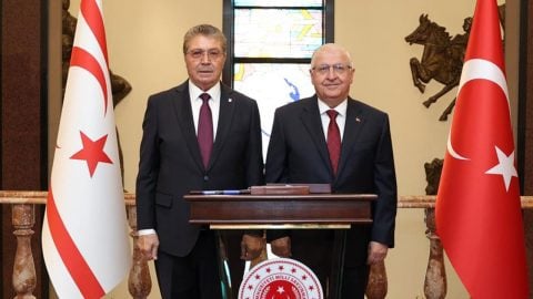Bakan Güler, Üstel'i kabul etti
