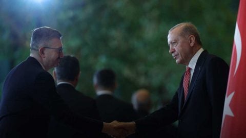 Erdoğan 29 Ekim tebriklerini kabul etti