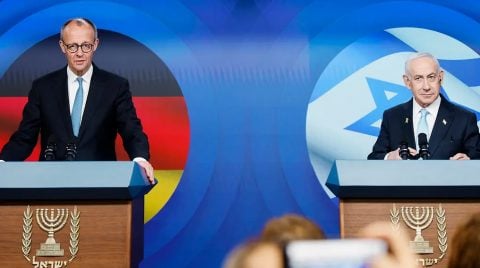 Başkan Erdoğan canlı yayında rezil etmişti: Alman Şansölye'den Siyonist'e uşaklık