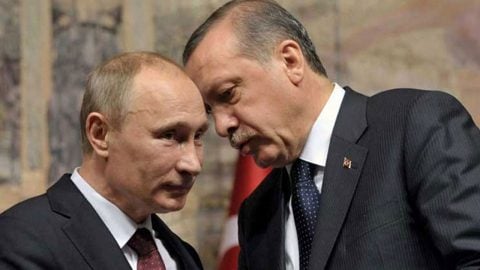 Başkan Erdoğan, Putin ile görüştü