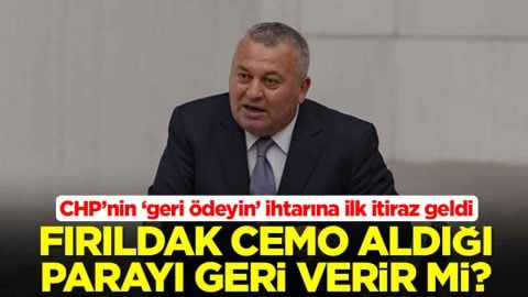CHP’nin ‘geri ödeyin’ ihtarına ilk itiraz geldi: Fırıldak Cemo aldığı parayı geri verir mi?