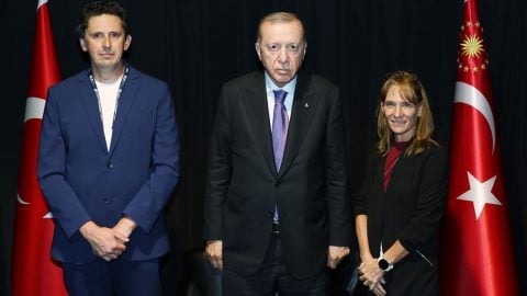 Cumhurbaşkanı Erdoğan, SpaceX üst düzey yöneticilerini kabul etti