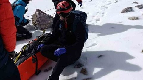 Erciyes'te zirve tırmanışında acı son: Kayalıklardan düşen dağcı yaşamını yitirdi