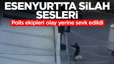Esenyurt'ta silah sesleri: Polis ekipleri olay yerine sevk edildi