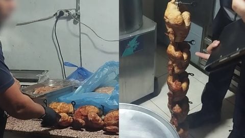 Güvenilir restoranda gıda terörü! 15 kilo bozuk tavuk ele geçirildi