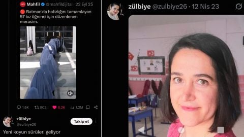 Hafız kızlara ‘koyun sürüleri’ diyen İslam düşmanı öğretmene suç duyurusu!