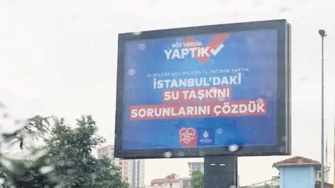 İBB'nin ‘Su taşkınını çözdük’ yalanı tabelada kaldı