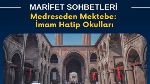 İlim Yayma Cemiyeti’den bir kıymetli etkinlik daha! Marifet Sohbetleri’nin konusu: İmam hatipler...