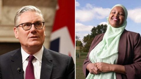 Starmer'ın koltuğuna Somalili sığınmacı