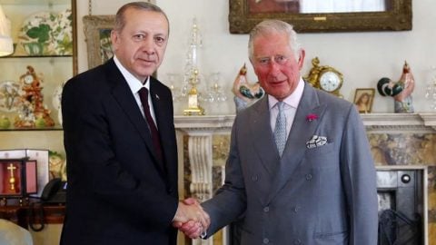 İngiltere Kralı Charles’tan Cumhurbaşkanı Erdoğan'a 29 Ekim tebriği