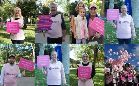 Medipol’den Boğaz’da pembe adımlar! Erken tanı hayat kurtarır