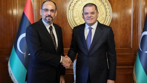 MİT Başkanı Kalın Trablus’ta! Dibeybe ile Birleşik Libya’yı görüştü!