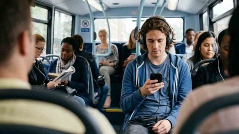 Otobüste yüksek sesle müzik dinleyen yandı: Kulaklık takmayana rekor ceza yolda
