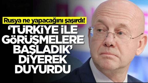Rusya ne yapacğını şaşırdı: 'Türkiye ile görüşmelere başladık' diyerek duyurdu