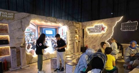 Savunma Sanayii Akademi TEKNOFEST 2026'da Göbeklitepe'den ilham alan stantla yer aldı