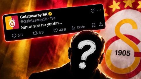 ‘Sinan sen ne yaptın’ın sırrı çözüldü! Bakın Galatasaray o paylaşımı niye yapmış?