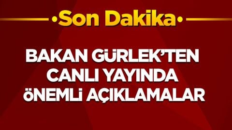 Son dakika! Adalet Bakanı Akın Gürlek'ten önemli açıklamalar…