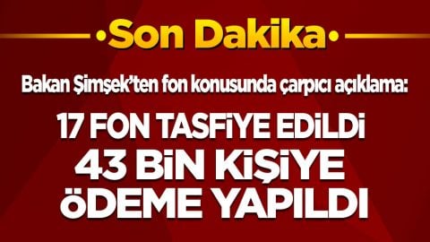 Son dakika! Bakan Şimşek’ten fon konusunda çarpıcı açıklama: 3 fonda 43 bin katılımcının hesabına para transferi yapıldı