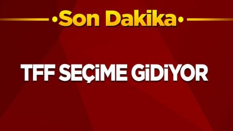 Son dakika! TFF seçime gidiyor!