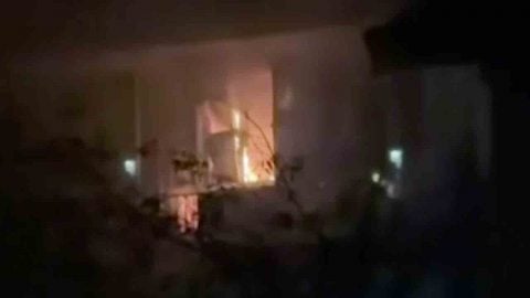 Şuhut'ta müstakil evde yangı: Mahallede korku dolu anlar!