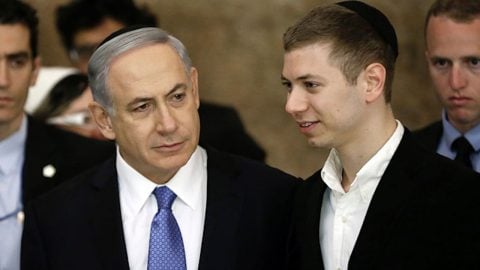 Terörist Netanyahu’nun oğlu da babasının izinde! Dağdan geldiler bağdakini kovuyorlar
