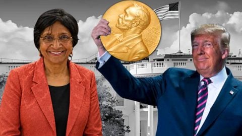Trump benim hakkım demişti! Nobel Barış Ödülü'nü kazanan Pillay’dan Trump'a gönderme