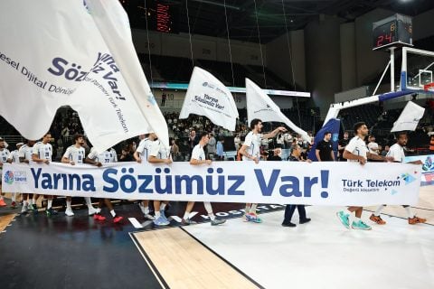 Türk Telekom COP31 mesajını Avrupa basketbol sahnesine taşıdı: Yarına Sözümüz Var