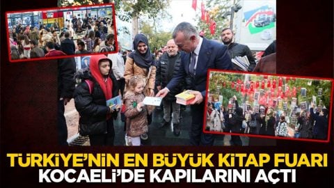 Türkiye’nin en büyük kitap fuarı Kocaeli’de kapılarını açtı