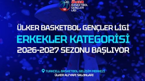 Ülker Basketbol Gençler Ligi’nde yeni sezon başlıyor: Yeni format konusunda cevap geldi