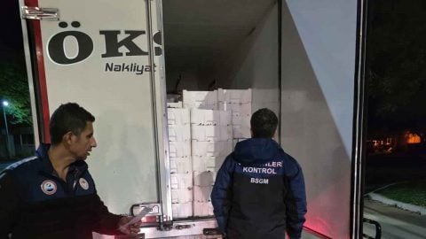 Yasadışı avlanan su ürünlerine el konuldu!