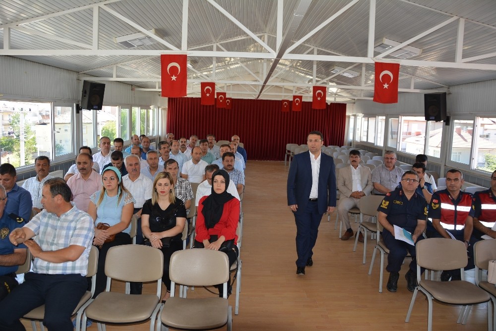 -2019-2020 Eğitim Öğretim Yılı Okul Güvenliği Toplantısı Yapıldı 