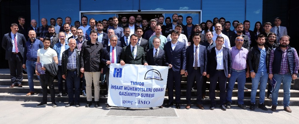 -İnşaat Mühendislerinden Çimko Çimento’ya teknik gezi 