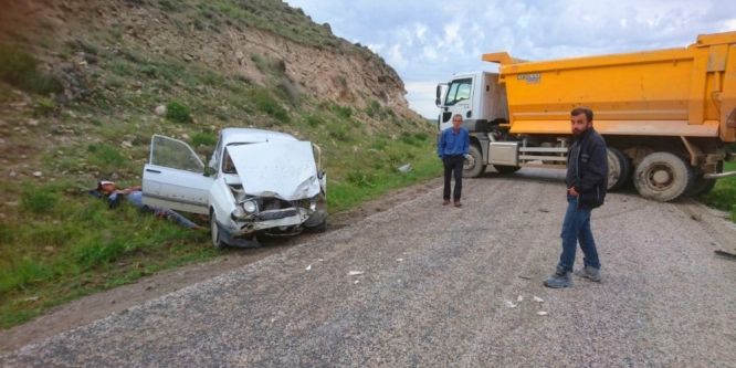 Günyüzü’nde trafik kazası: 2 yaralı