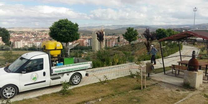 Sungurlu’da haşere ile mücadele çalışmaları hız kazandı