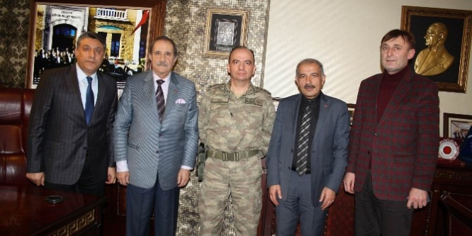 İl Jandarma Komutanı Albay Sinan Şen’den, SESOB’a ziyaret