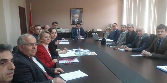 Kaymakam Eren okul müdürleriyle bir araya geldi