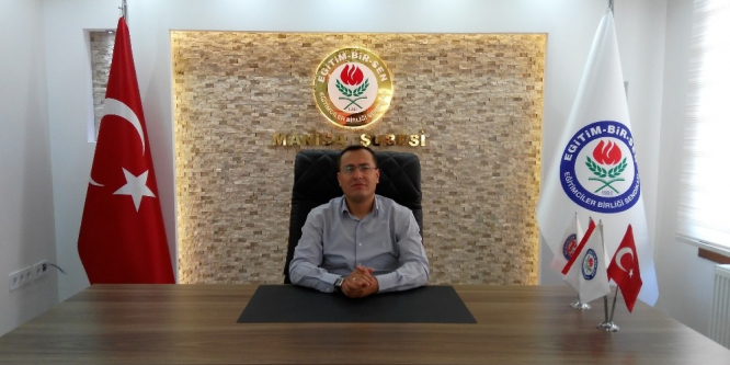 Eğitim-Bir-Sen Manisa Şube Başkanı Mesut Öner: