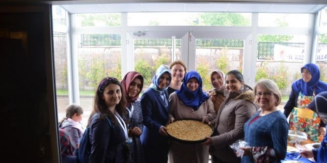 Müze ziyaretçilerine yöresel lezzetler sunuluyor