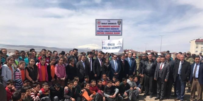 Erciş’te hatıra ormanı oluşturuldu