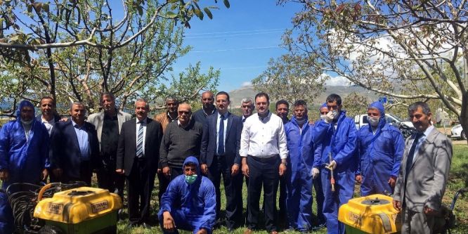 Bitlis’te ceviz hastalığı ile mücadele çalışması
