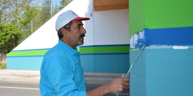 Kartepe’de renkli alt geçitler