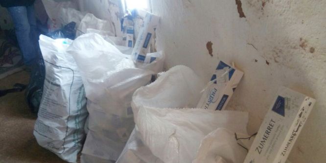 3 bin 470 paket kaçak sigara ele geçirildi