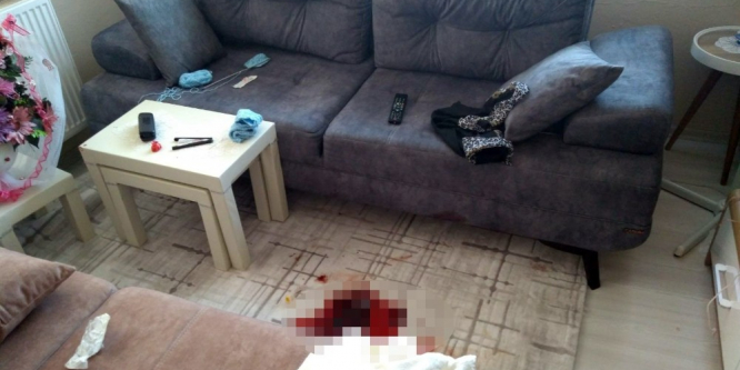 Öfkeli koca karısını 6 yerinden vurarak öldürdü