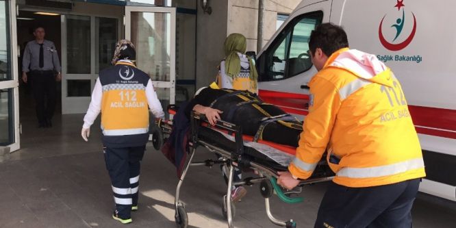 Tepeden aşağı atladı